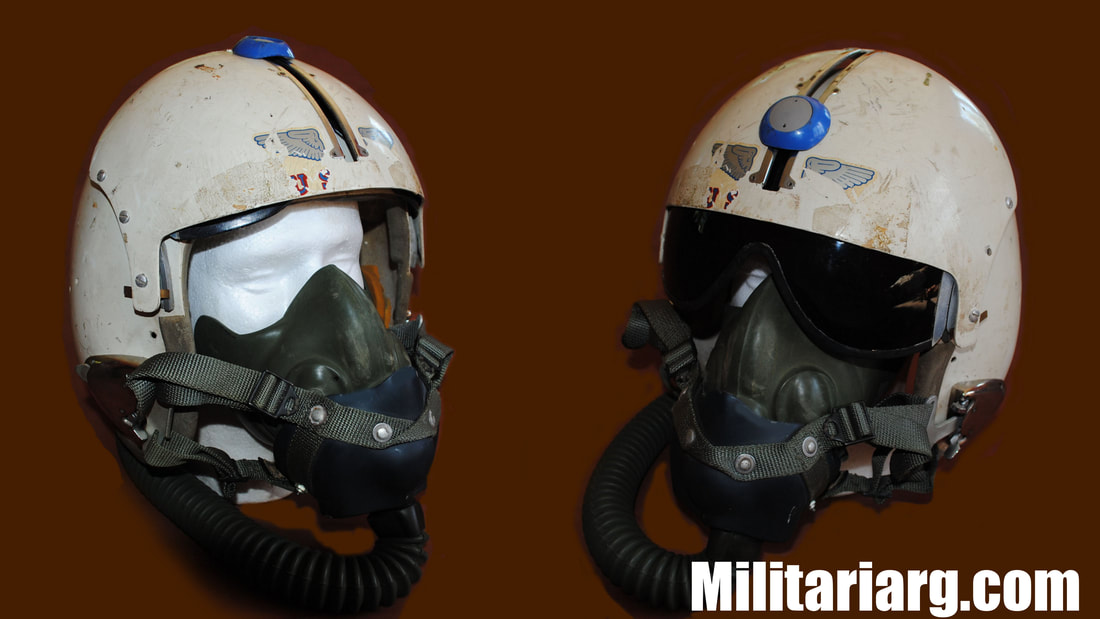 Flight Helmet Fighter Pilot Flight Leather Helmet Oxygen Mask